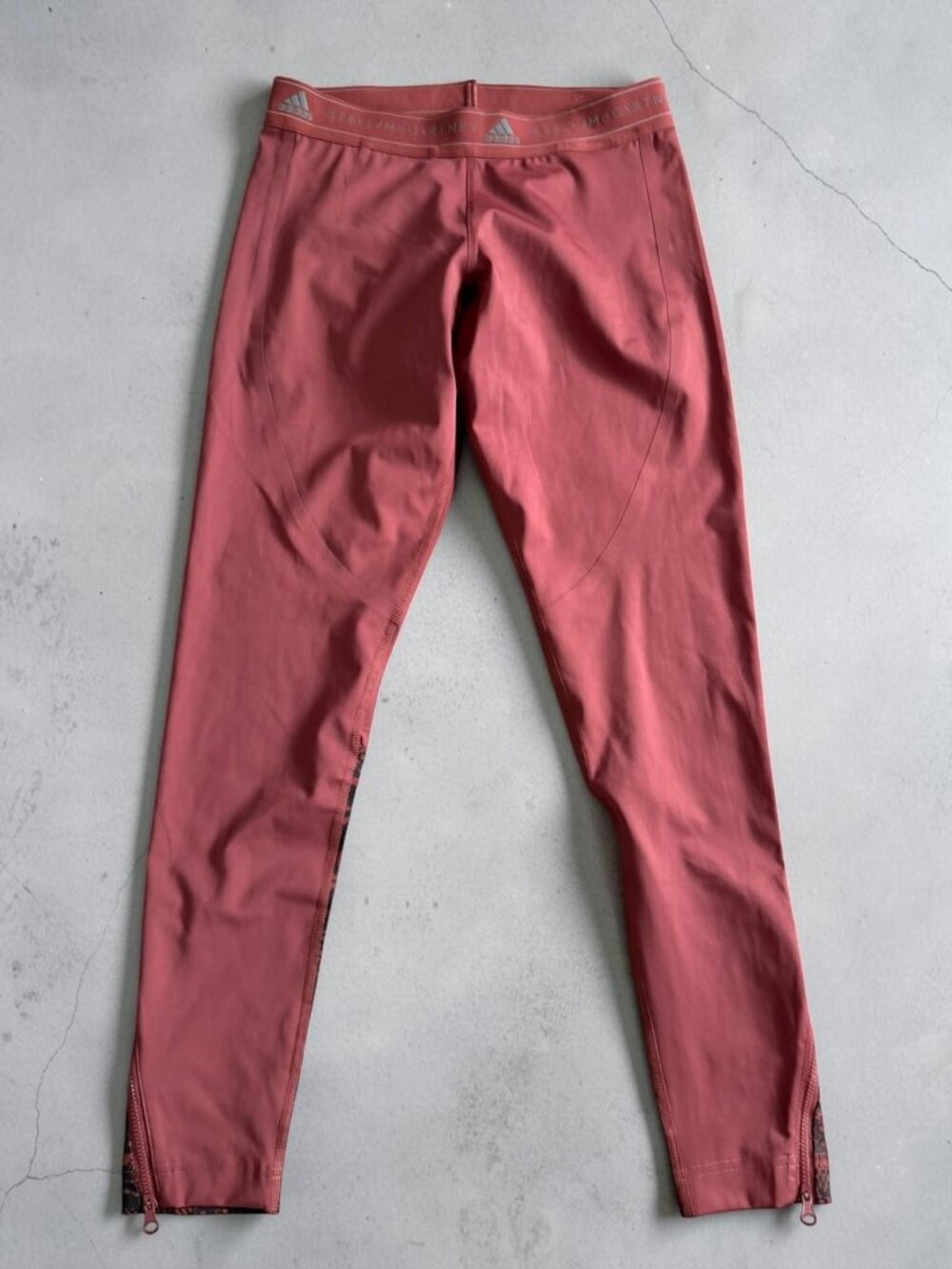 ADIDAS x STELLA MCCARTNEY Persimmon Active Leggings Size Medium